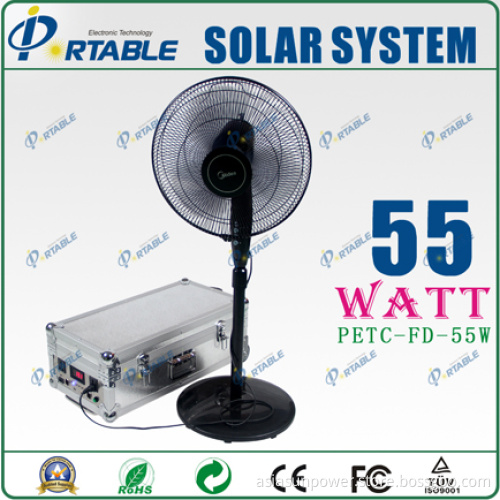 55W Portable Solar Home Energy System (PETC-FD-55W)